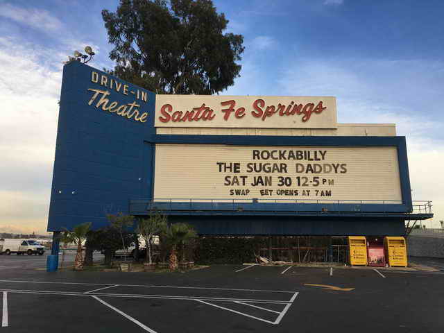 Sante Fe Springs Drive-In - 2016 Photo (newer photo)